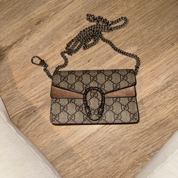 Beige and Brown Crossbody Bag - Picture 2 of 5